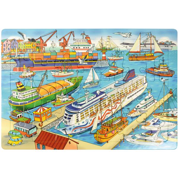 Puzzle Hafen, 35 Teile